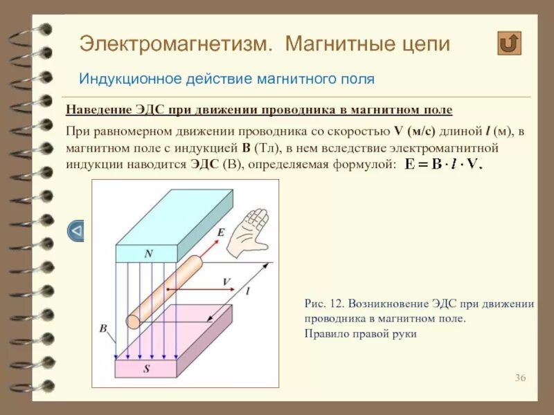 Как надо перемещать в магнитном поле земли. Эдс в проводнике движущемся в магнитном поле. движение проводника в магнитном поле эдс. эдс проводника движущегося в постоянном магнитном поле. эндс проводникк движущегося в магнитном поле.