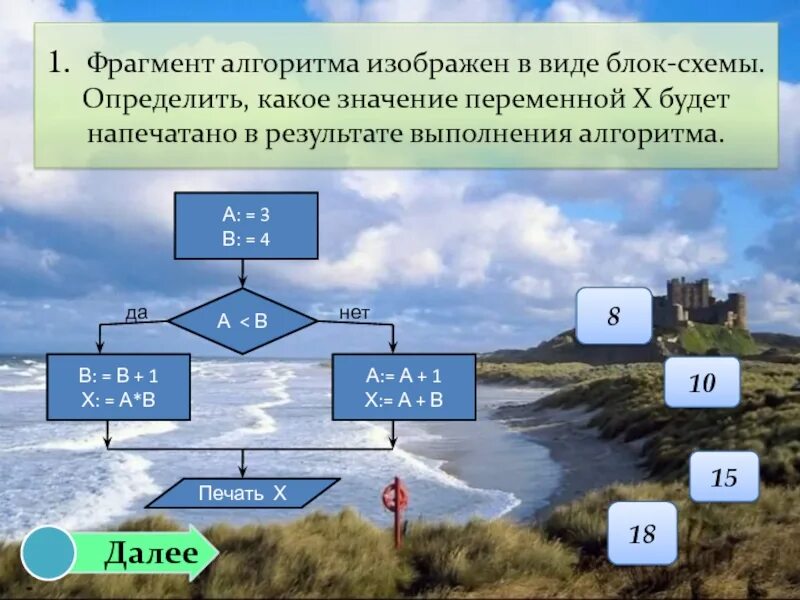 Определите результат алгоритма. Фрагмент алгоритма. Фрагмент алгоритма изображен в виде. ФРАГМЕНТЫ алгоритма изображен в виде блок-схемы в результате. Определите, каким будет значение а в результате выполнения алгоритма.