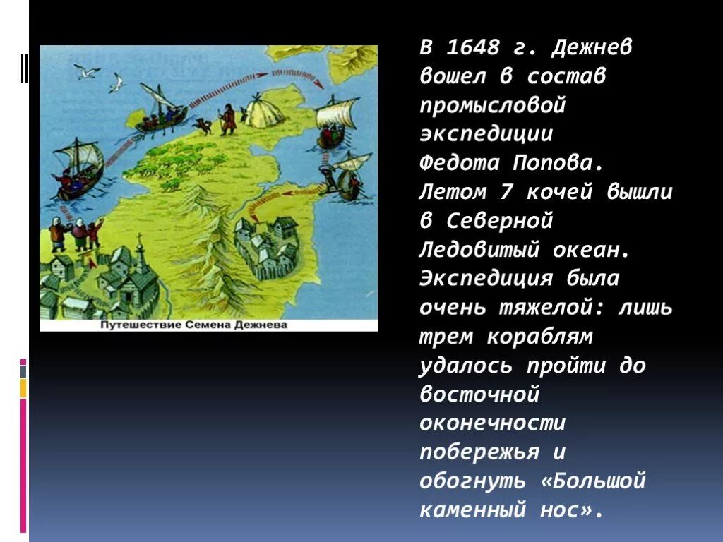 Экспедиция Дежнева 1648. Экспедиция Попова и Дежнева 1648. Поход Федота Попова и семена Дежнева.