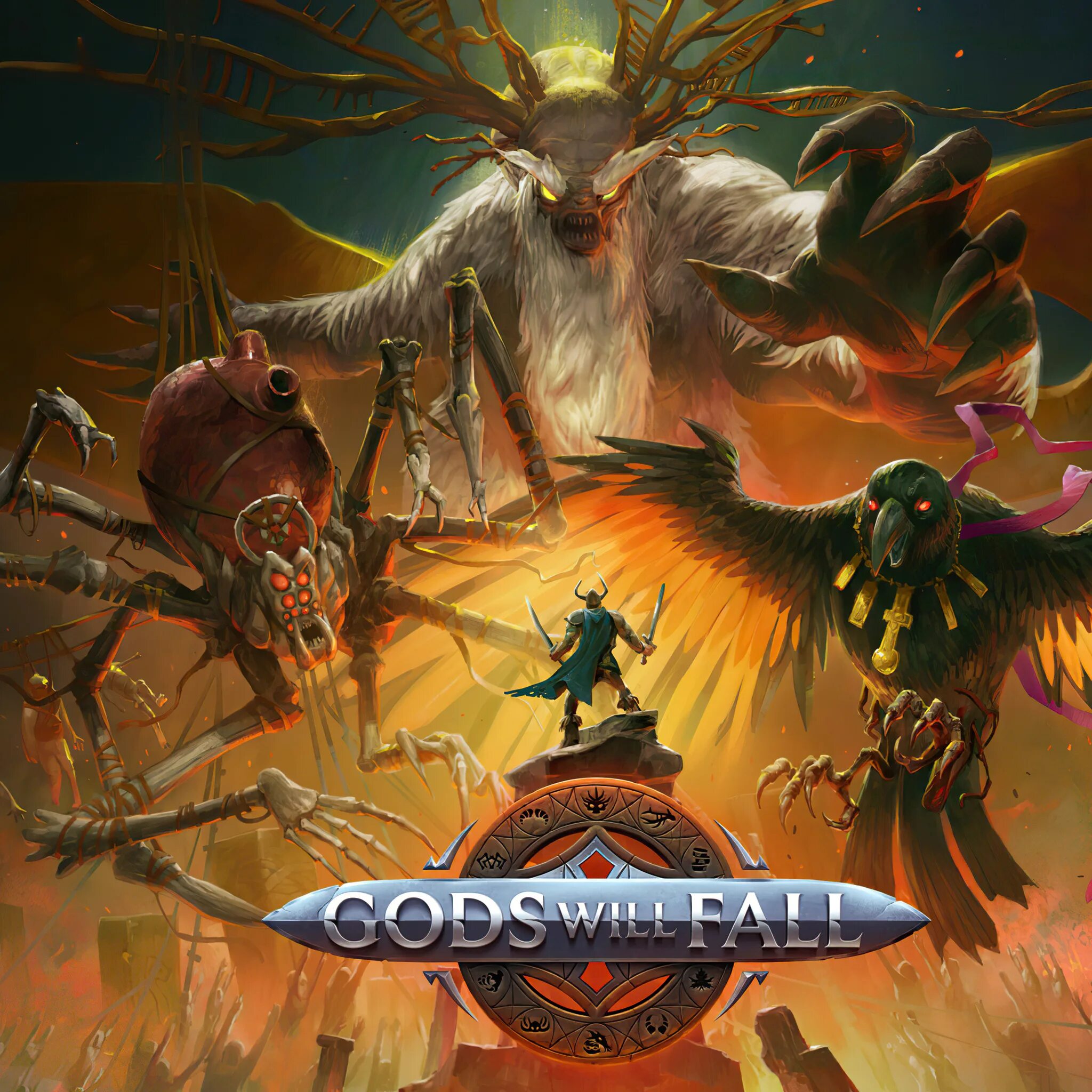 He will fall. Gods will Fall: Valiant Edition. Gods will Fall игра. Gods will Fall обложка. Gods will Fall Xbox.