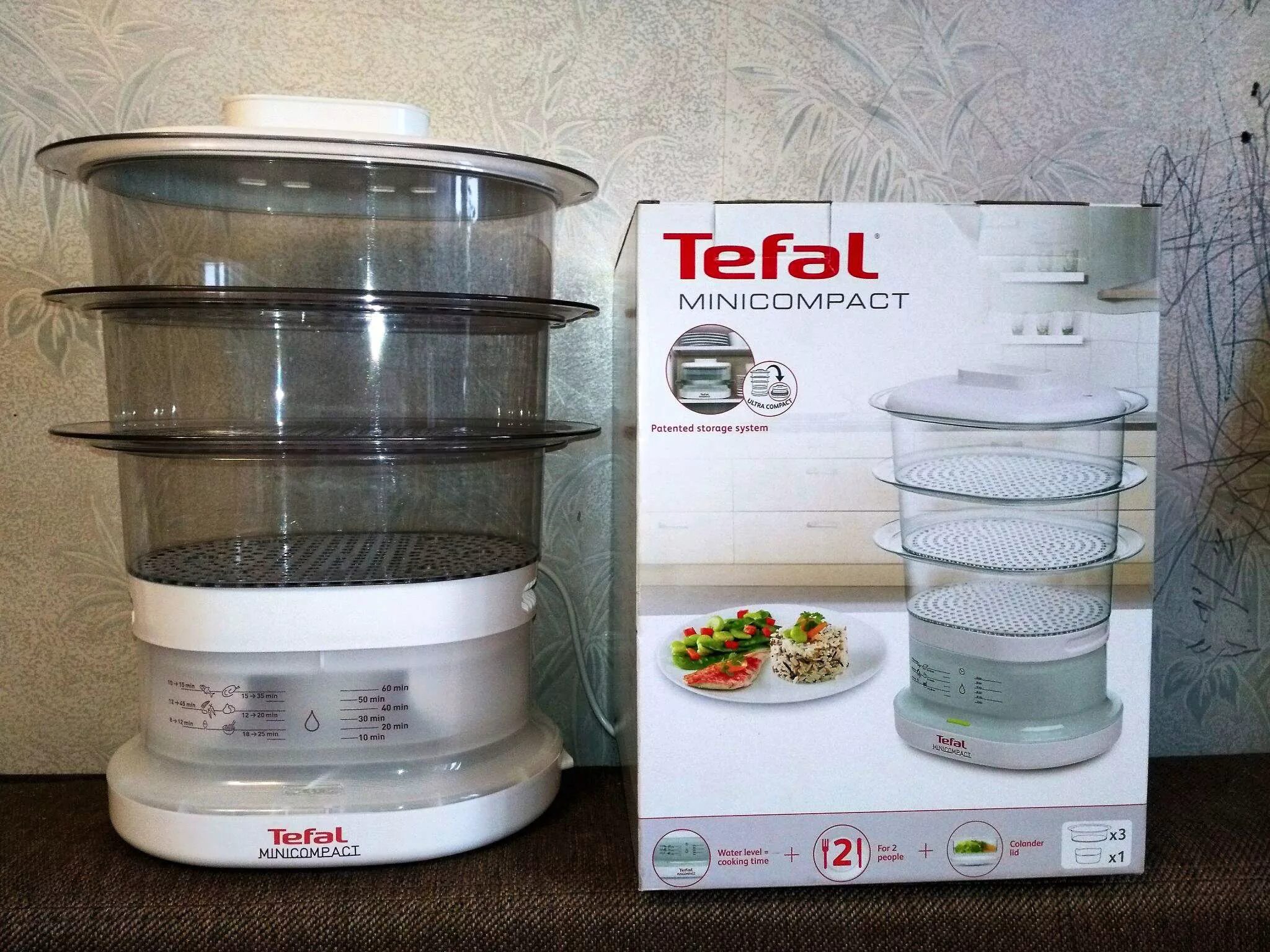 Пароварка Tefal - купить в Краснодаре, цена 1 200 руб., продано 20 ноября 2018 -