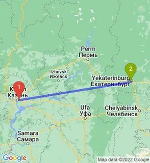 Трасса екатеринбург казань проект