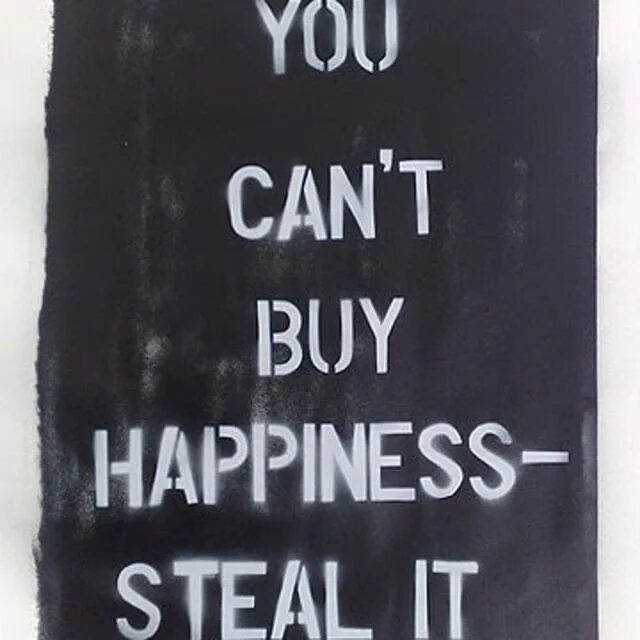 You can buy this one. You can't buy Happiness. You can buy. You can't buy Happiness but you can buy Diamond. You cant by Happiness but you can buy a Land Rover.