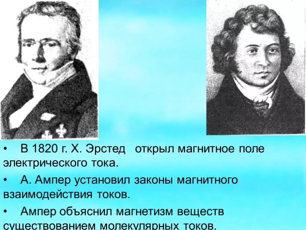 Как можно теперь объяснить молекулярные токи ампера. Кто открыл магнитное поле. Магнитное поле ученые. Физик открывший магнитное поле. Кто открыл магнитное поле в физике.