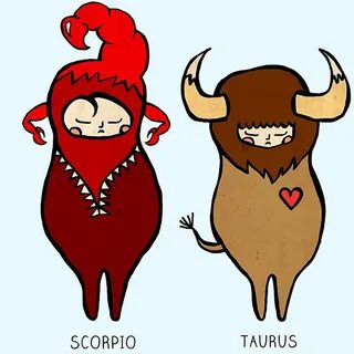 Телец и скорпион