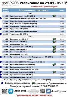 Кинотеатр бирск расписание