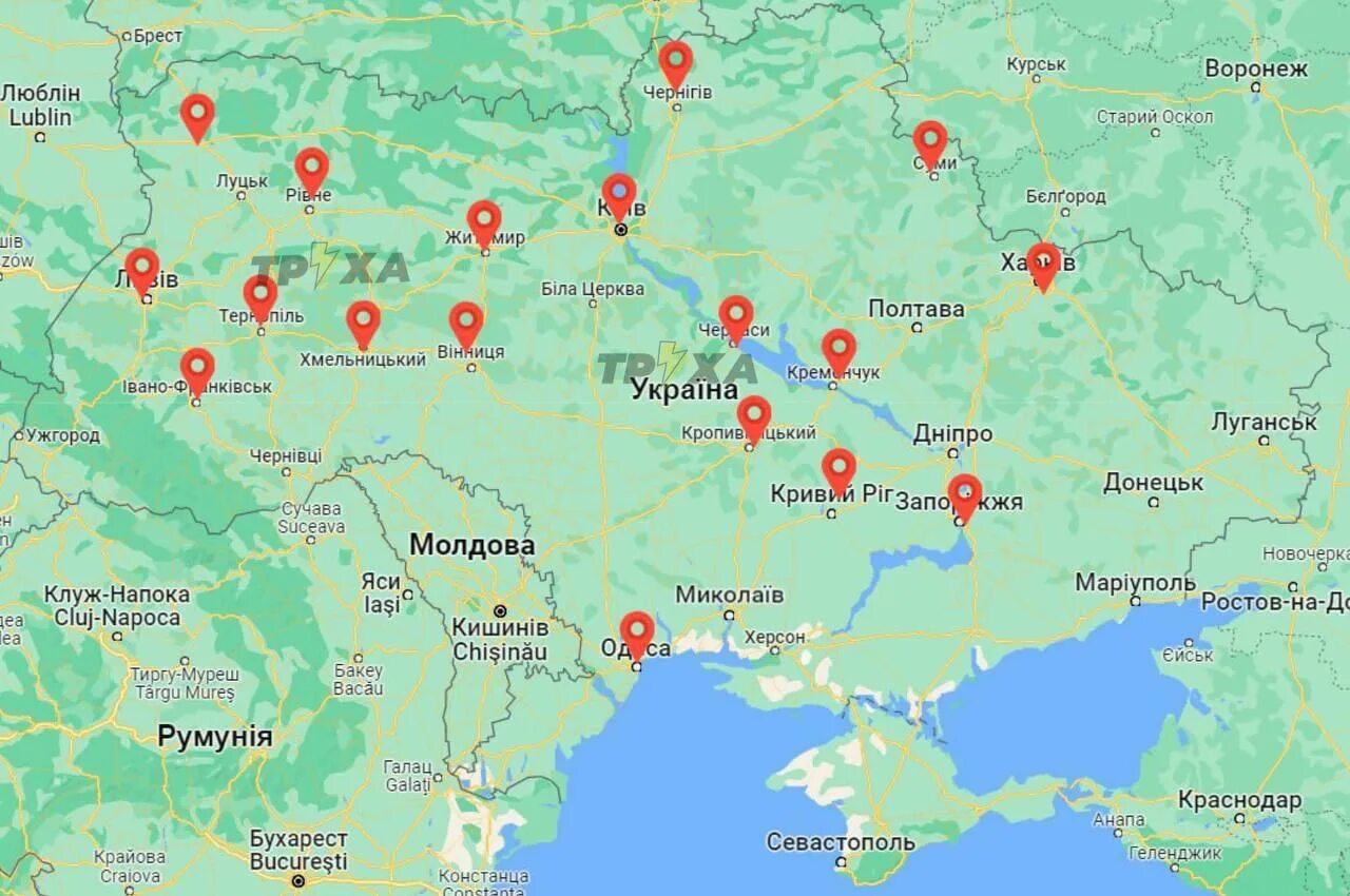 Интерактивная карта. Запорожская АЭС на карте Украины. Карта России с городами. Ракетные удары России по Украине карта