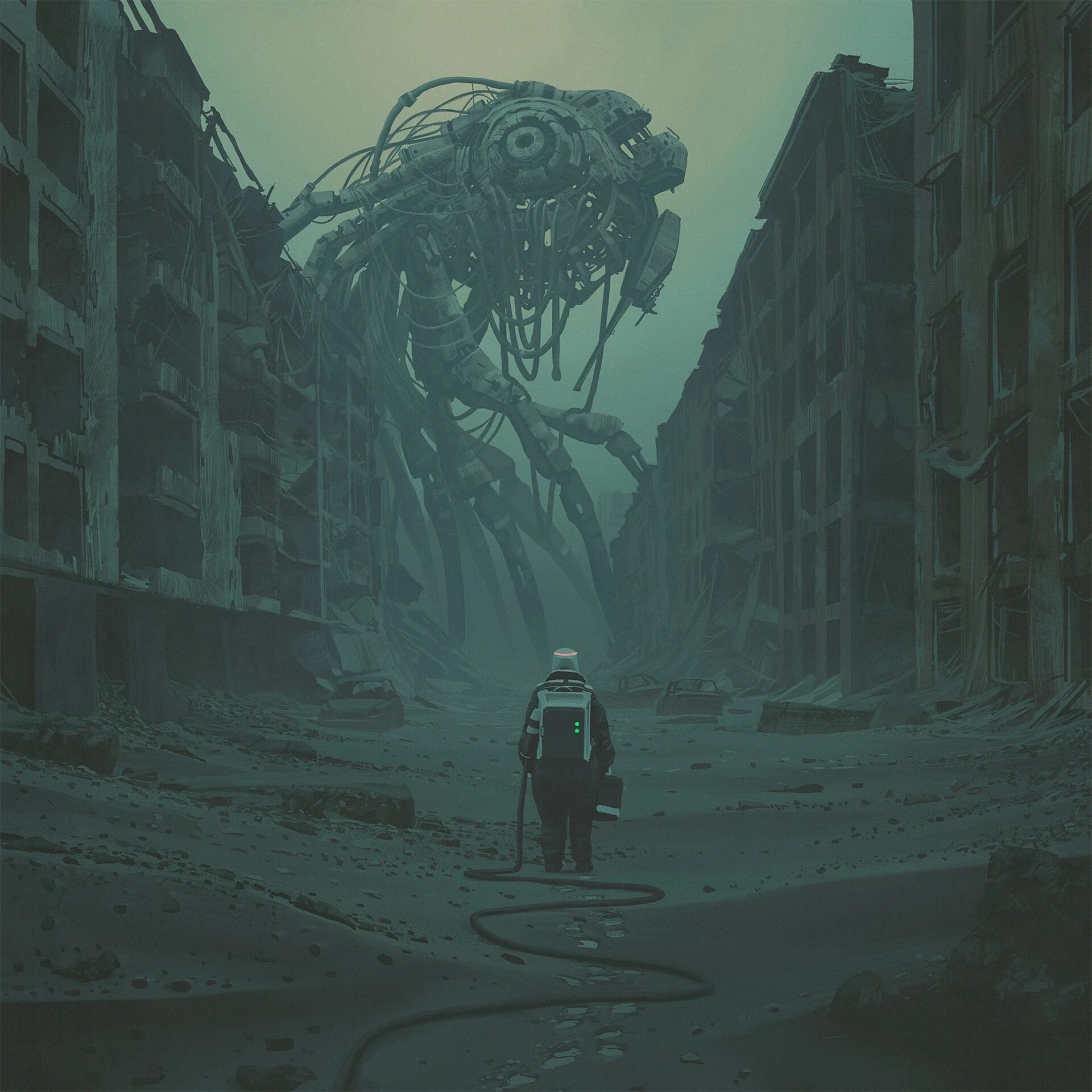 My dystopian robot 0.87
