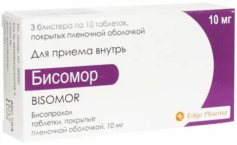 Бисопролол отзывы пациентов