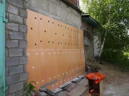 Утепление гаража пеноплексом своими руками