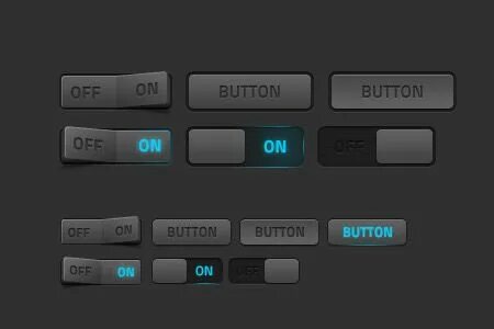 Toggle buttons