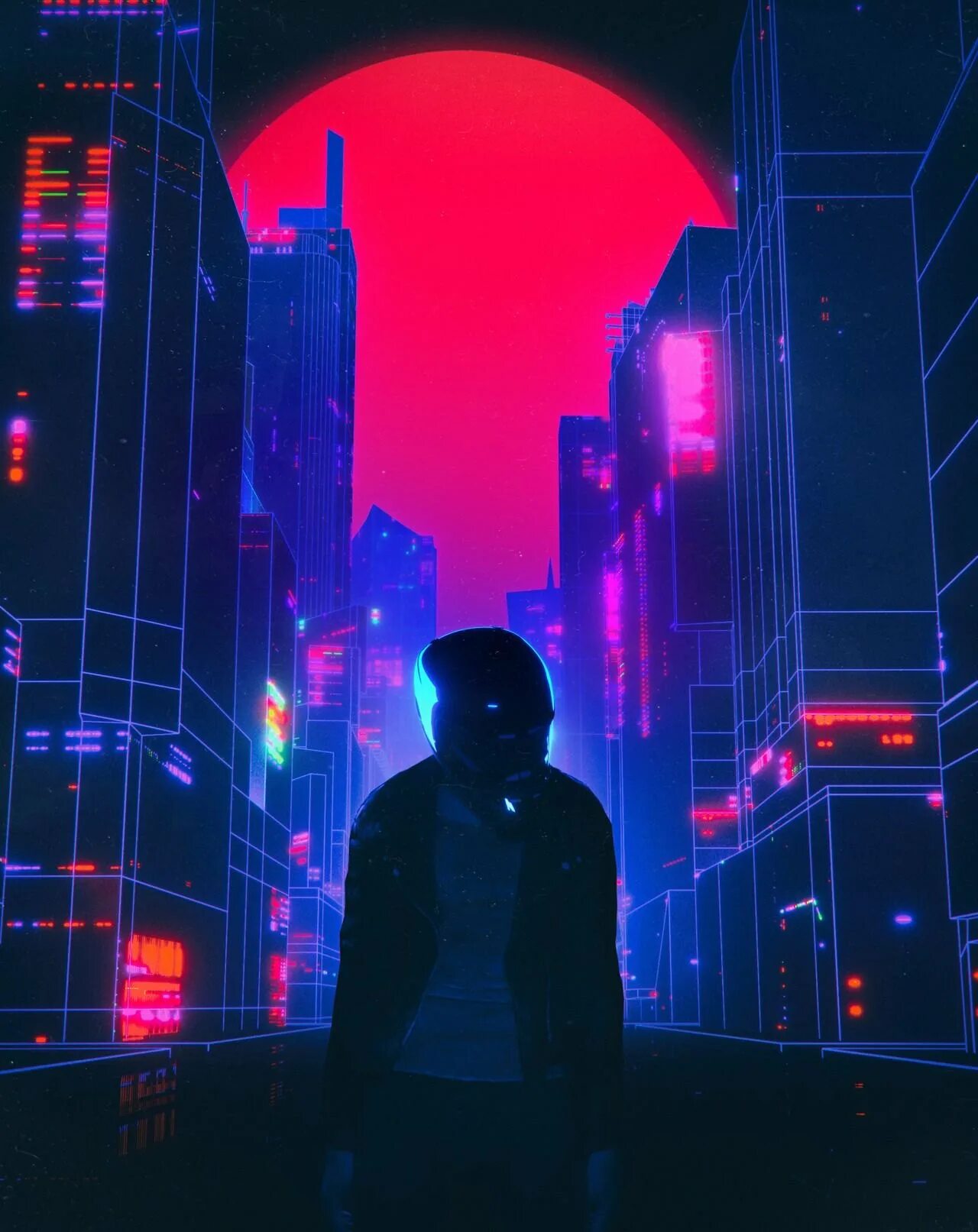 Dark synthwave