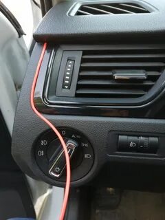 Подсветка skoda rapid