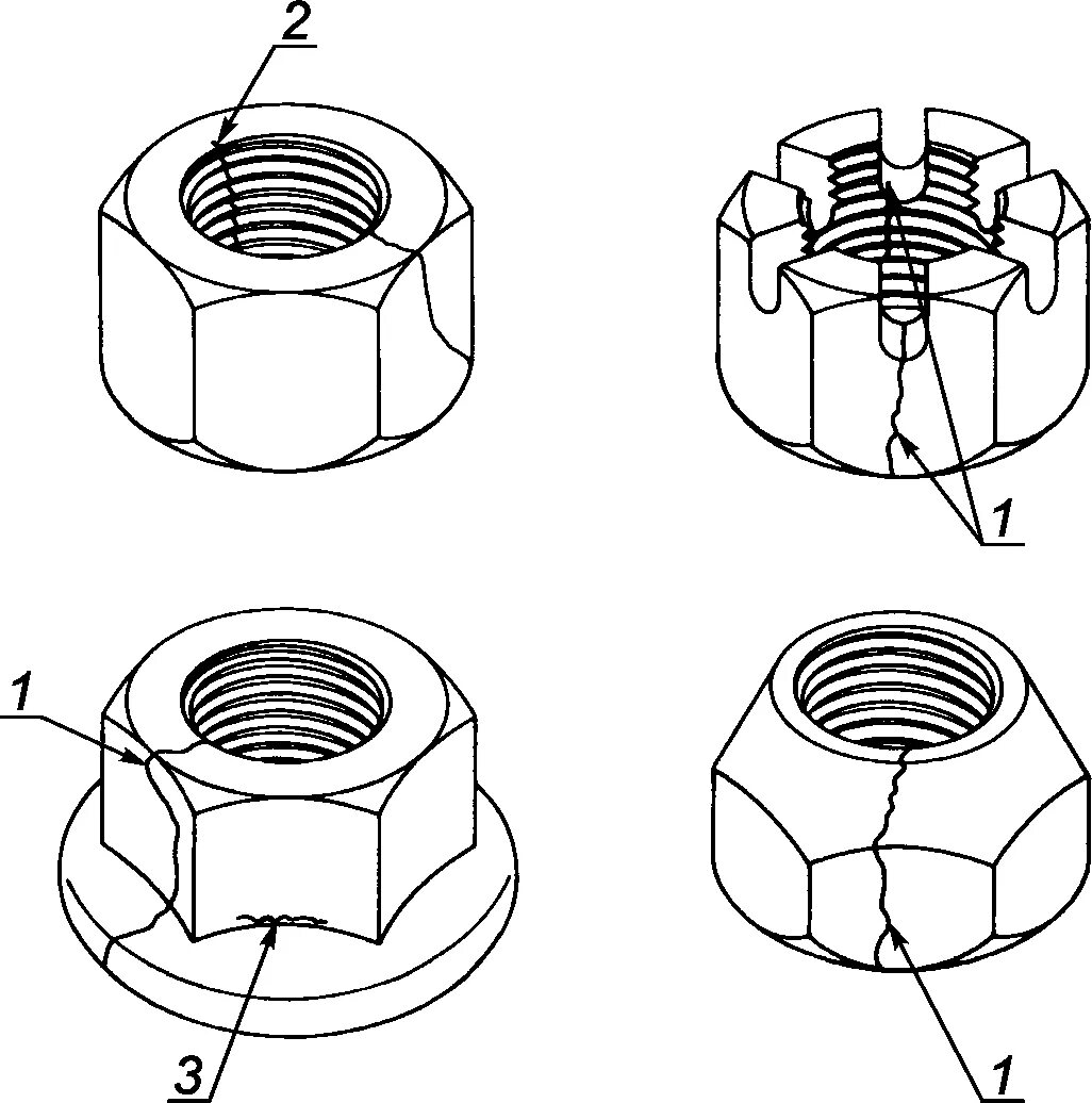 Дефекты резьбы гаек. Дефекты резьбы болтов. Виды дефектов резьбовых соединений. Дефект на резьбовой.