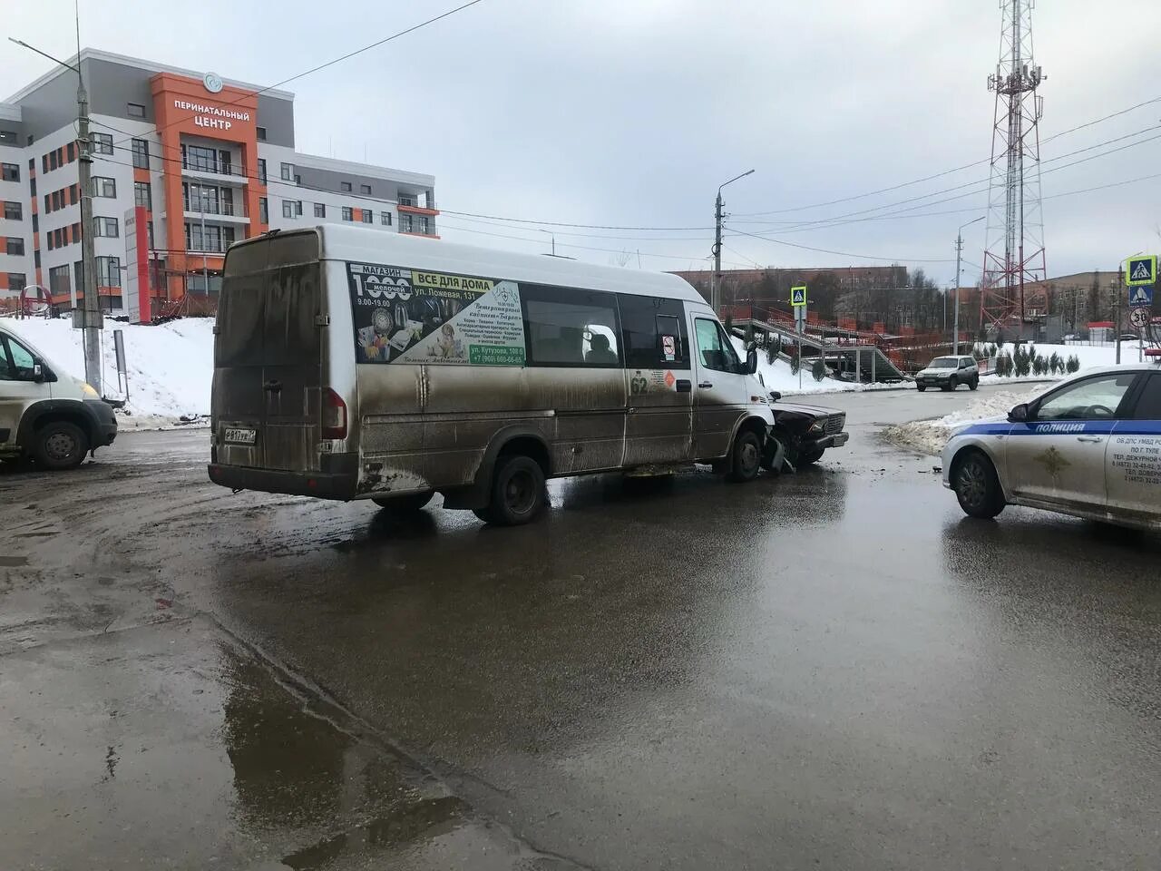 Тула дтп автобус