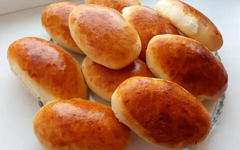 Печеные пирожки с картошкой