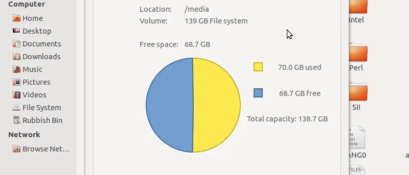Linux disk space. Linux disk space