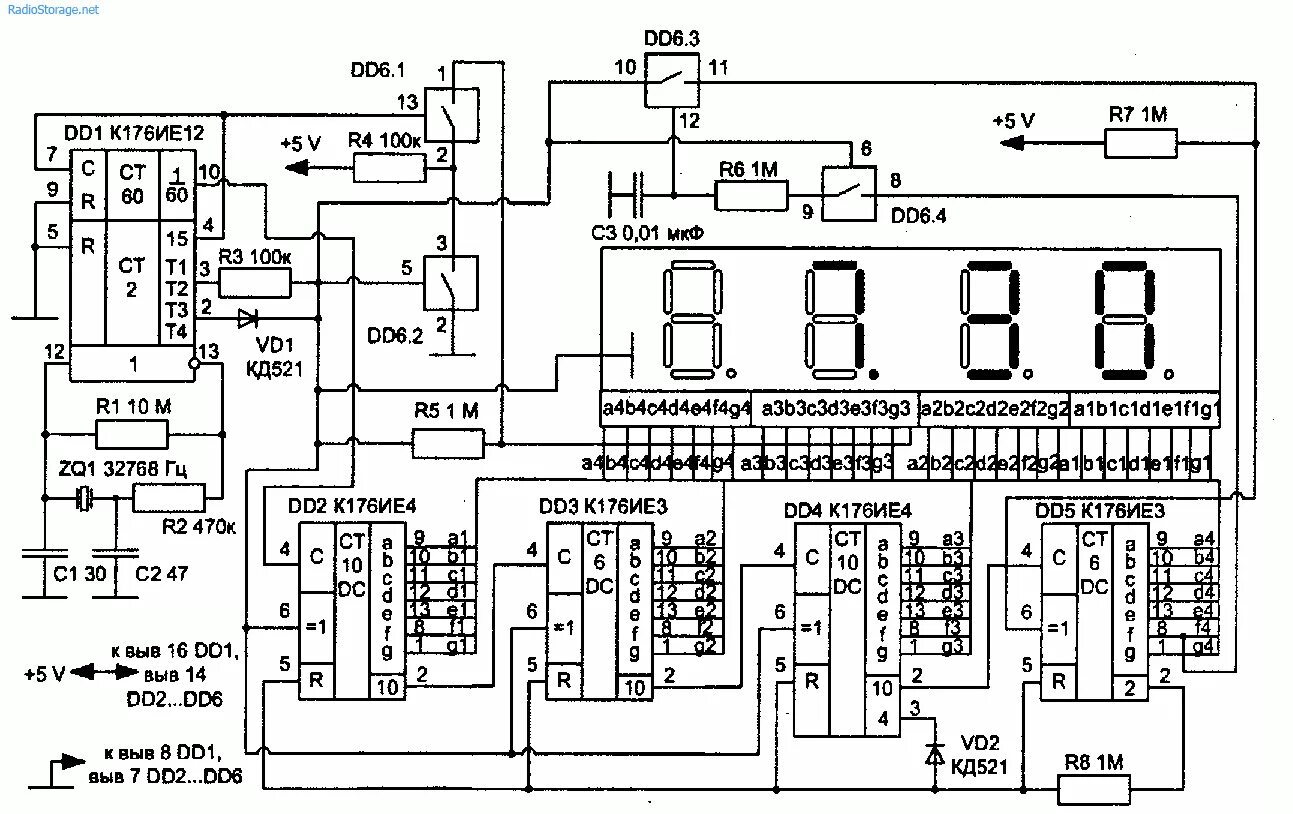 Электронный мс. Jb9800 микросхема. Схема электронных часов на микросхеме к176ие12. Часы на микросхеме к176ие12. Часы на микросхеме ка1016хл1 на светодиодном индикаторе схема.