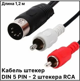 5 pin 2 rca