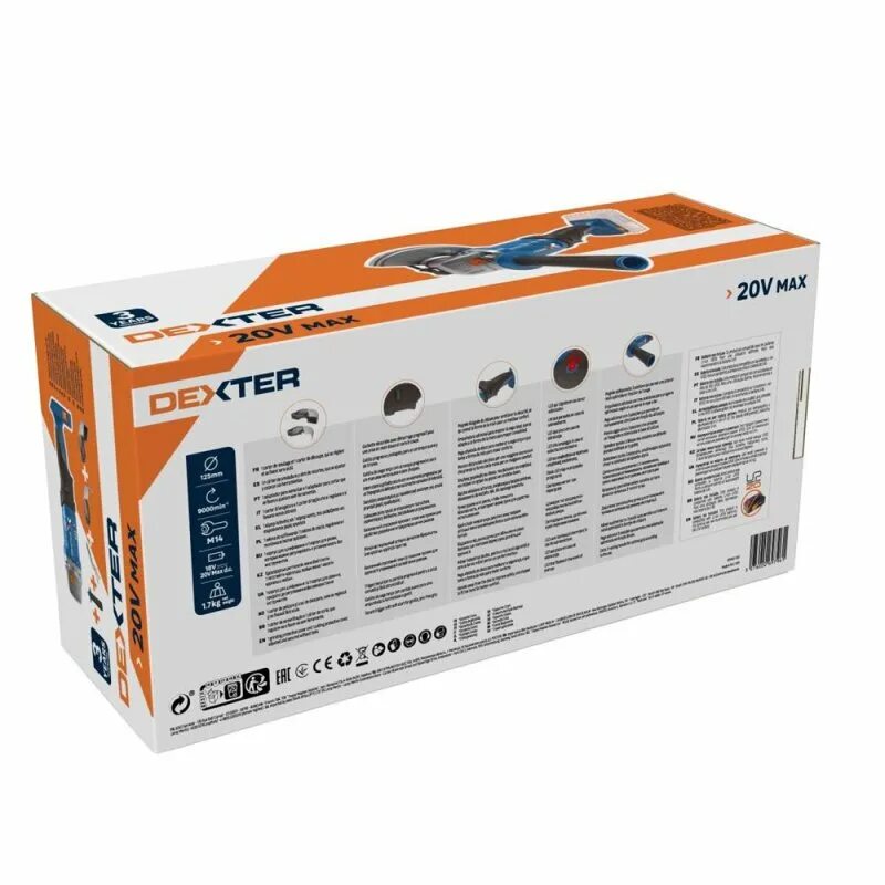 Dexter 20. Аккумуляторная болгарка dexter. аккумуляторная бесщеточная dexter 20vag3-125bl.1. ушм (болгарка) аккумуляторная dexter 20vag2-125.1. аккумулятор dexter 20v.