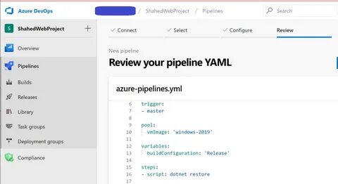 Yml variables