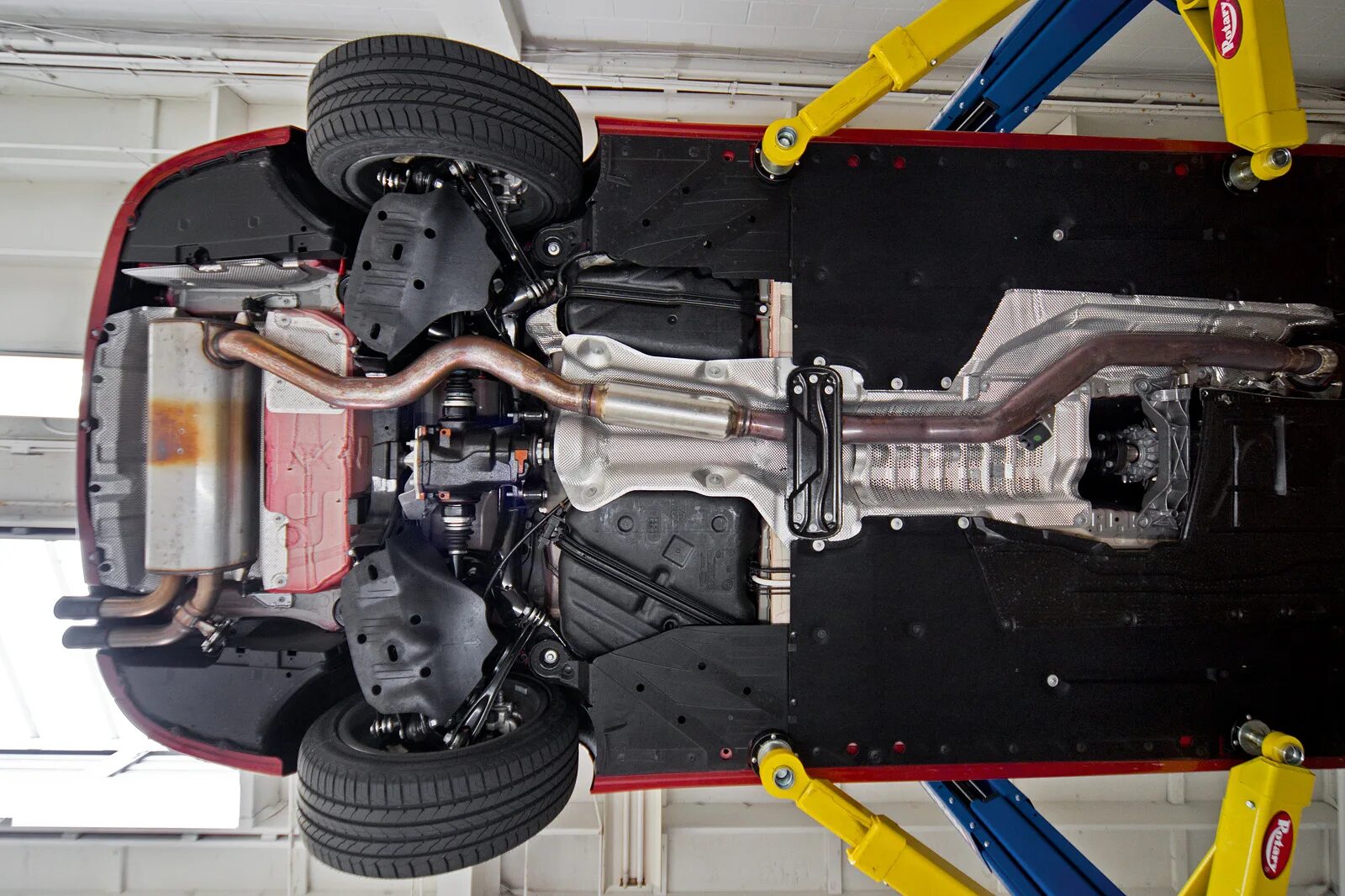 Rear heat