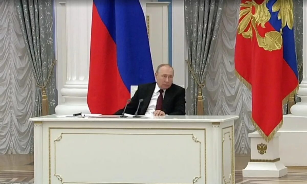 В какое время трансляция с путиным