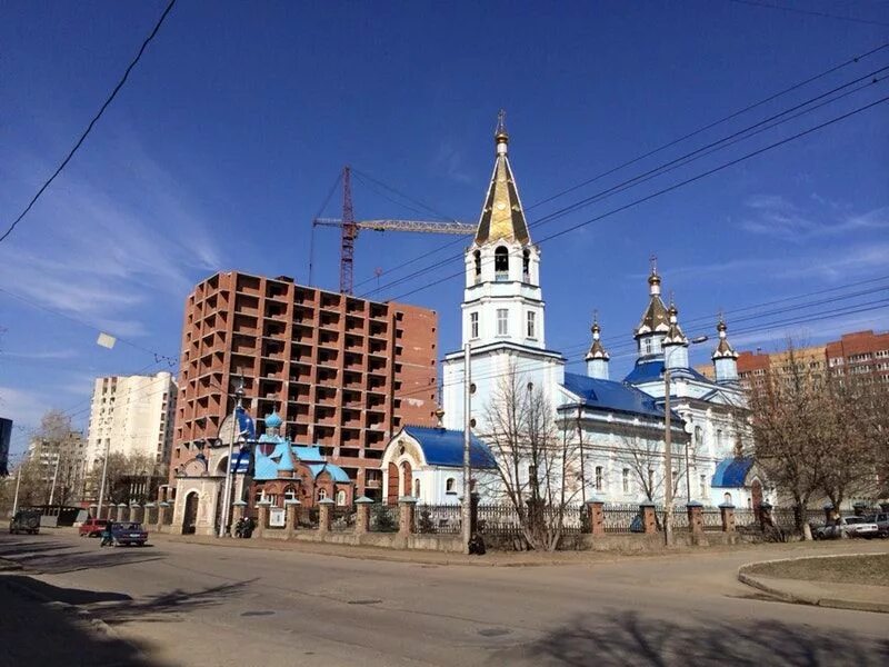 Богородск остановки. Богородско-Уфимский храм Уфа. Церковь Уфа Инорс. Церковь на Ферина в Уфе. Богородский храм Уфа.