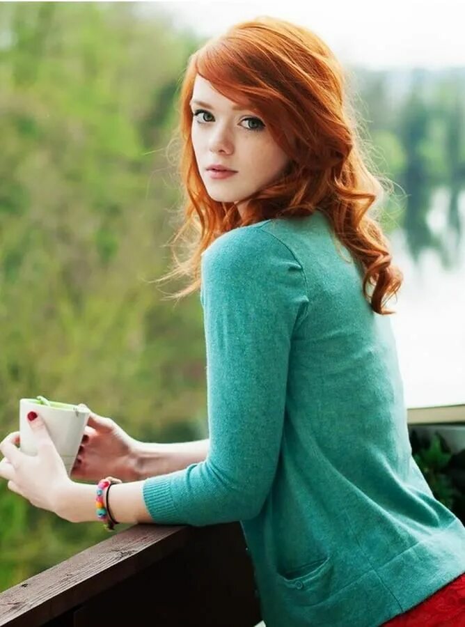 Redhead 18. Julie Kennedy. Рыжеволосая Катрин ирландка.