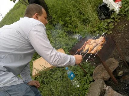 Первый шашлык