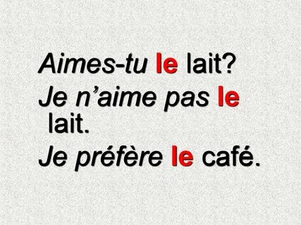 Tu aimes