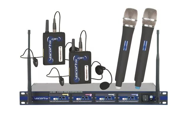 Микрофон диапазона uhf. Микрофон bil wireless professional. wireless microphone. uhf four channel wireless receiver. mic wireless on stand top view.