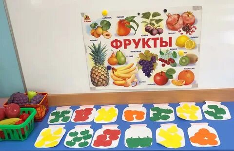 Проект овощи и фрукты младшая