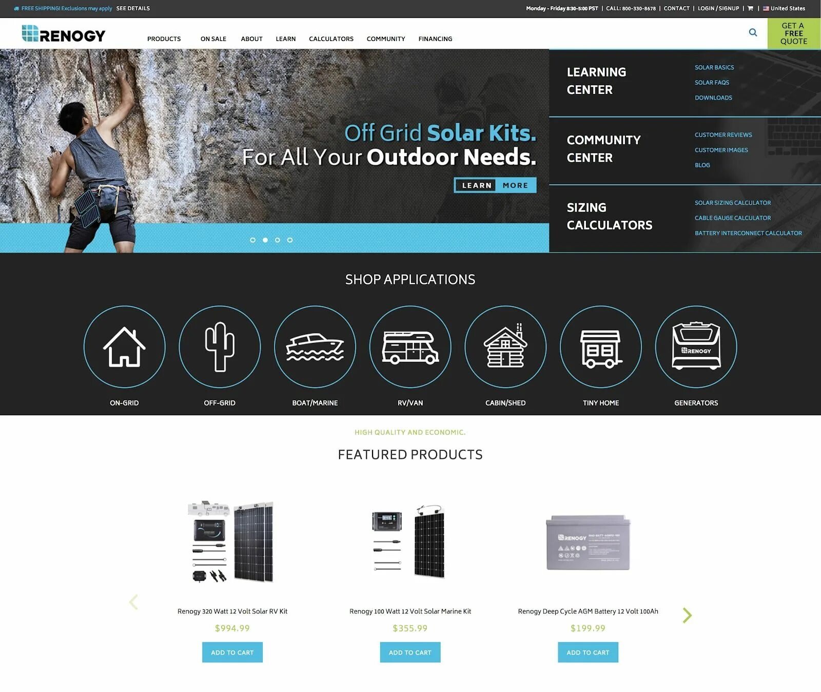 External website