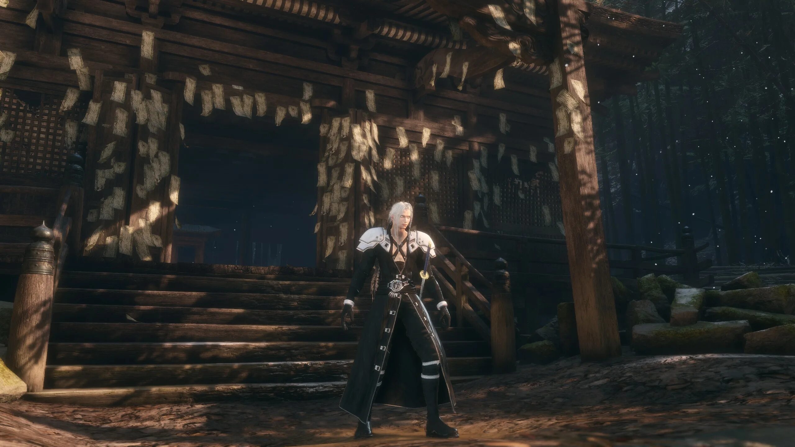 Sekiro mod engine. Shadows die twice sephiroth. sephiroth final fantasy 7 remake mod.