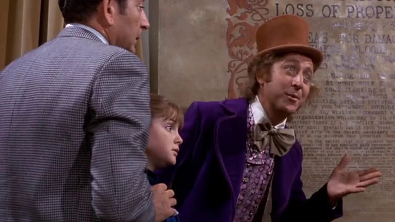 Willy Wonka 1971. Чарли и шоколадная фабрика 1971.