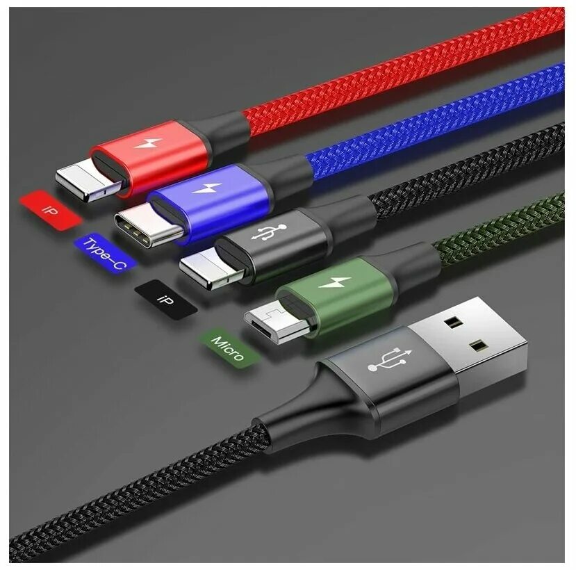 Кабель USB Type-c Micro USB. Baseus Micro USB Type c 2 in 1 Cable. Кабель USB-Type-c 3a 3м цветной. Type c Lightning Micro USB 1 В 4.