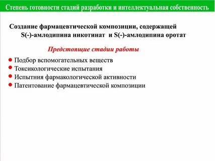 Требования к фармацевтической субстанции