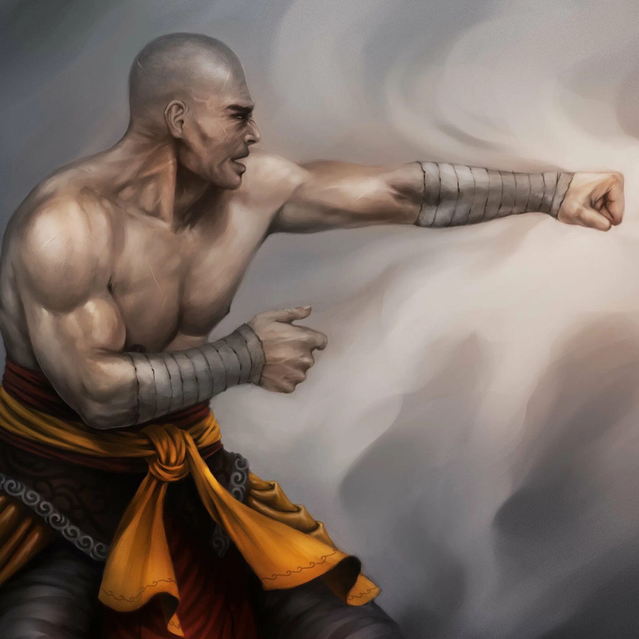 аниме воин. попаданец боевые искусства. парень воин. Magic the gathering арт. тоëхиса симадзу.