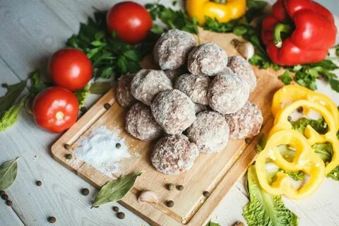 Полуфабрикаты из мяса и овощей