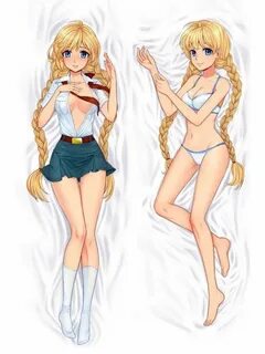 Подушка - дакимакура бесконечное лето Славя 3 155х55 см dakimakura17. 