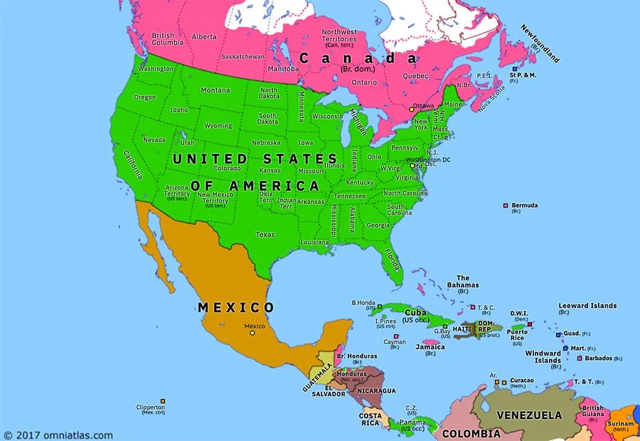 Гондурас на карте Северной Америки. Столица Гондураса на карте Северной Америки.