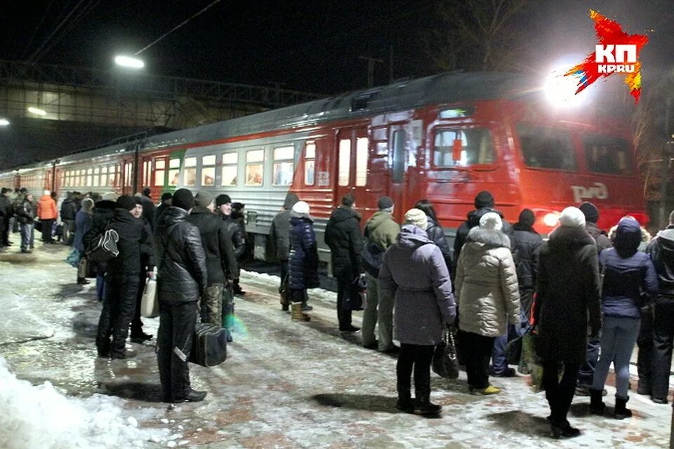 Электричка тверь калашниково изменение