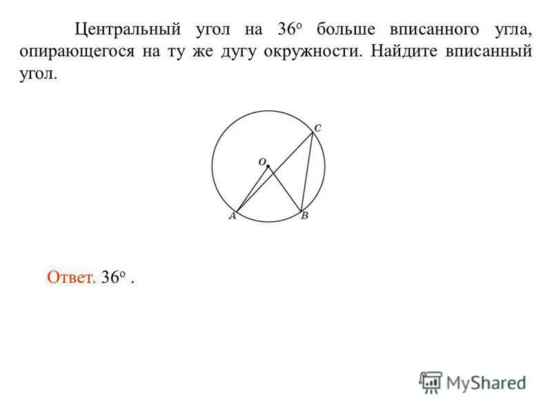 Центральный вписанный угол величина вписанного угла. Центральный и вписанный угол окружности. Центральные и вписанные углы формулы. Центральные углы и углы вписанные в окружность.