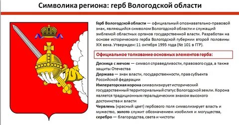 Герб вологды