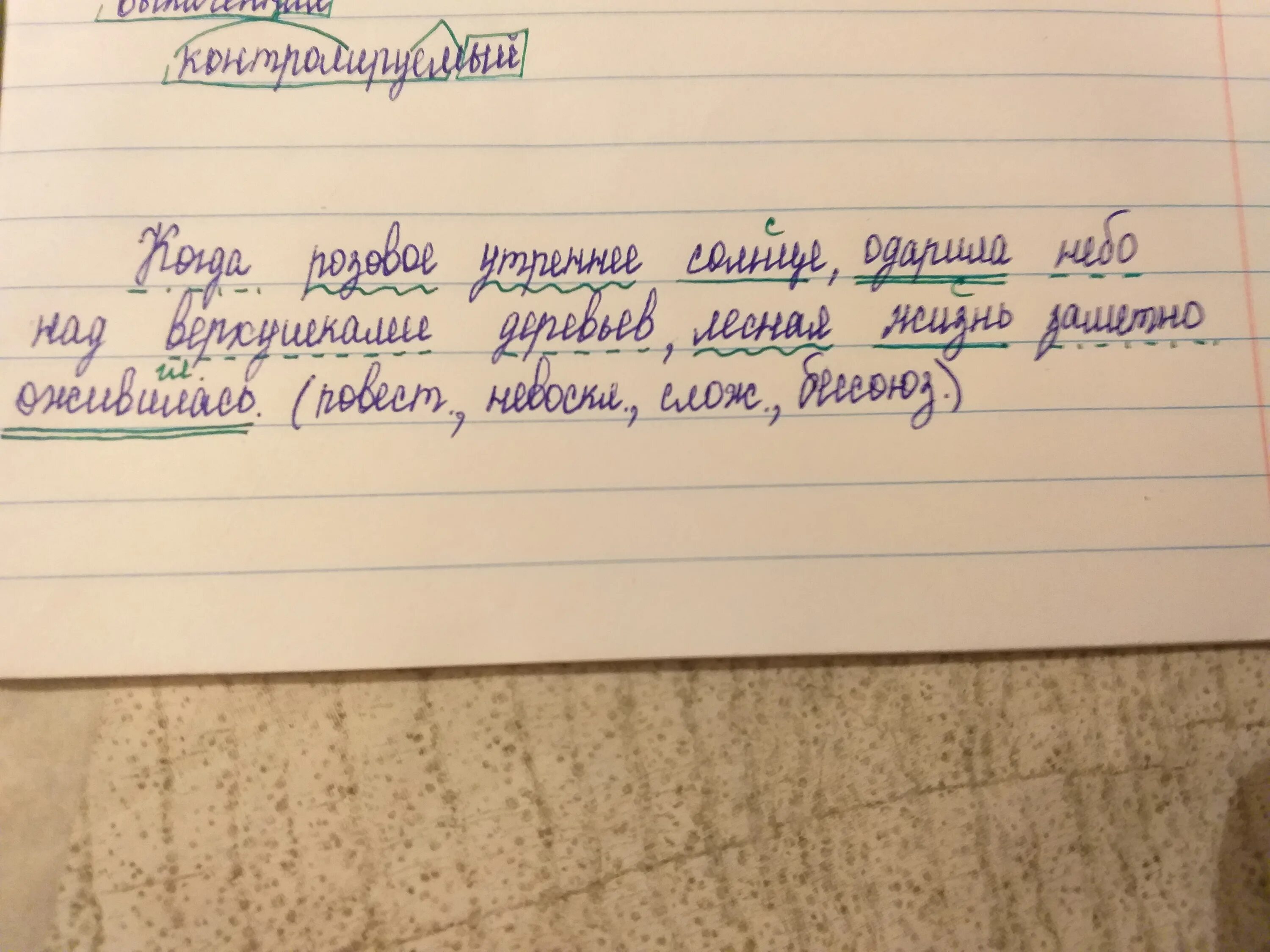 Наряд синтаксический разбор. Дерево синтаксического разбора. Над верхушками деревьев синтаксический разбор. Синтаксический разбор вернуться скворцы. Синтаксический разбор деревьев