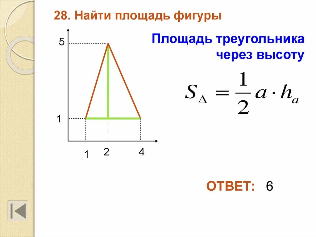 Площадь через сторону и высоту. Формула площади треугольника по высоте и основанию. Площадь треугольник черерез высоту. Площадь треугольника через высо. Площадь треугольника черезв ысот.