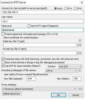 Sftp server