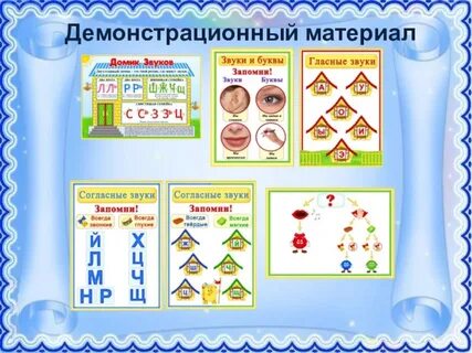 Наглядные пособия старшая группа