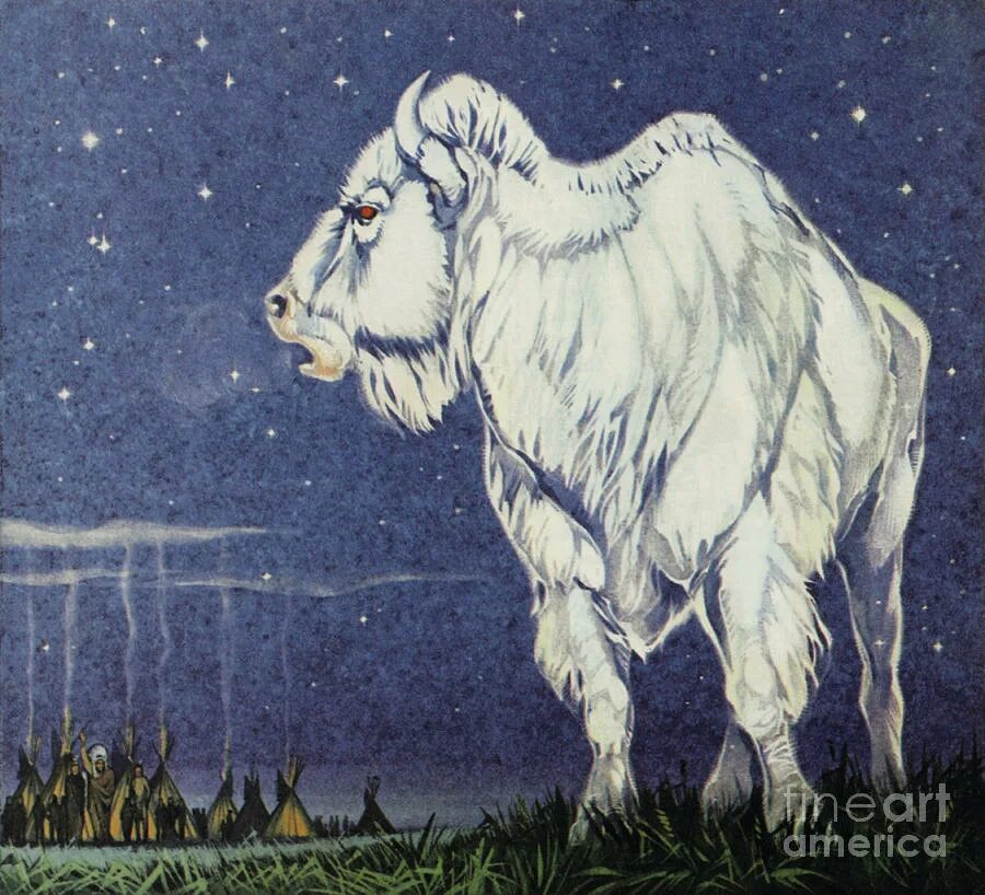 Бунин бык. Буффало мифический. буффало белые. снежный бык иллюстрация. иллюстрация к рассказу снежный бык.